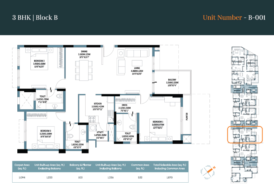 3BHK