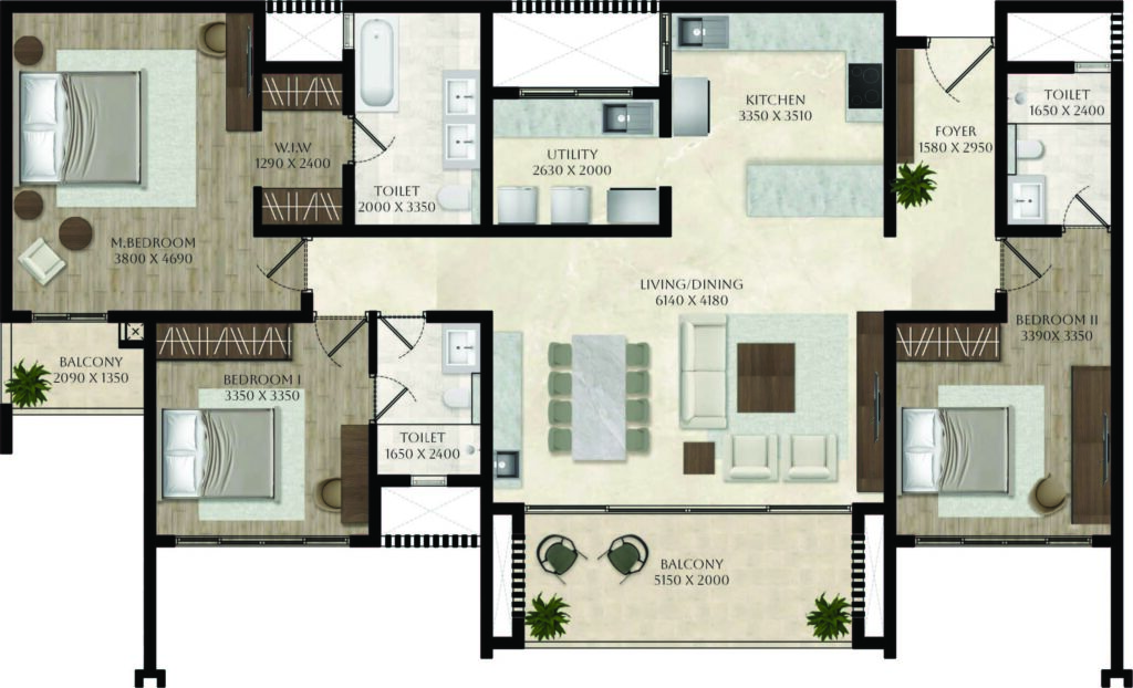 3 BHK