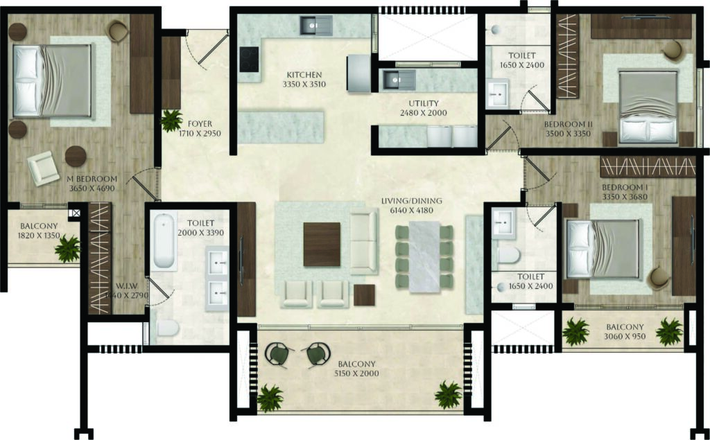 3 BHK