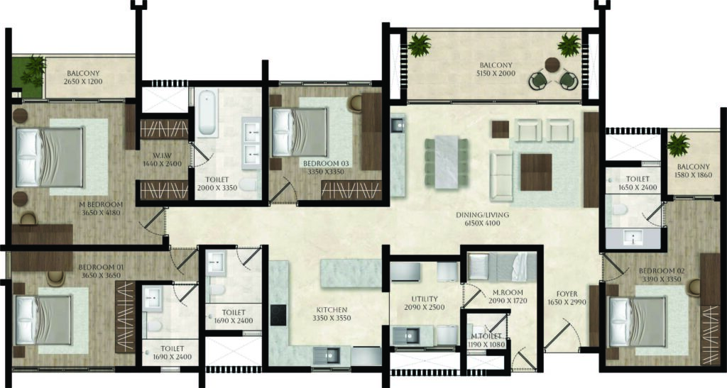 4 BHK