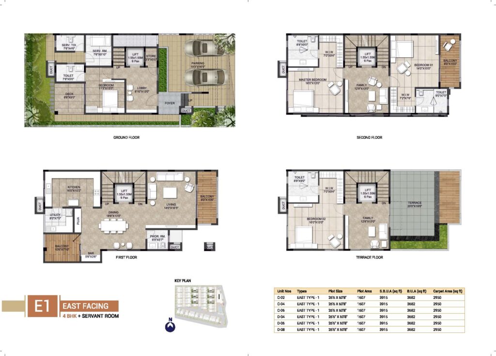 Typical Floor Plans