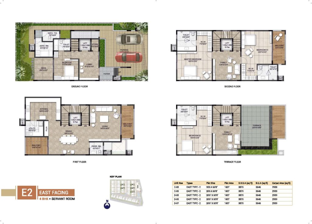Typical Floor Plans