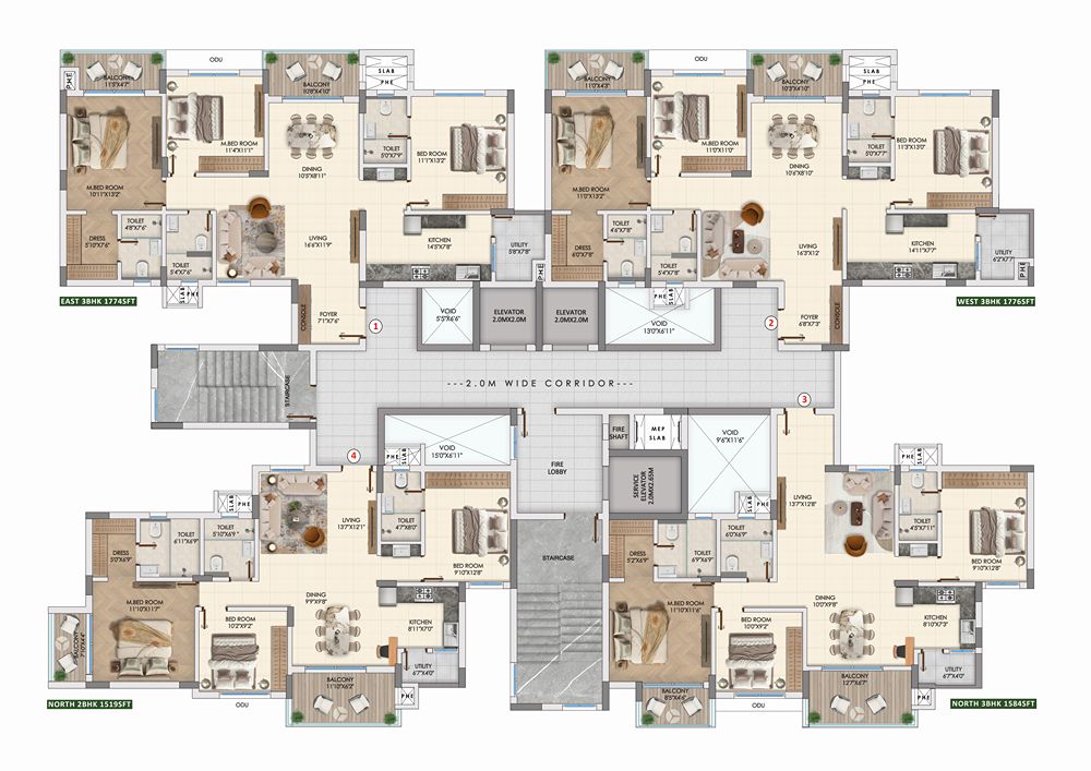 Typical Floor Plan
