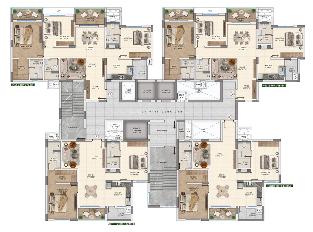 Typical Floor Plan