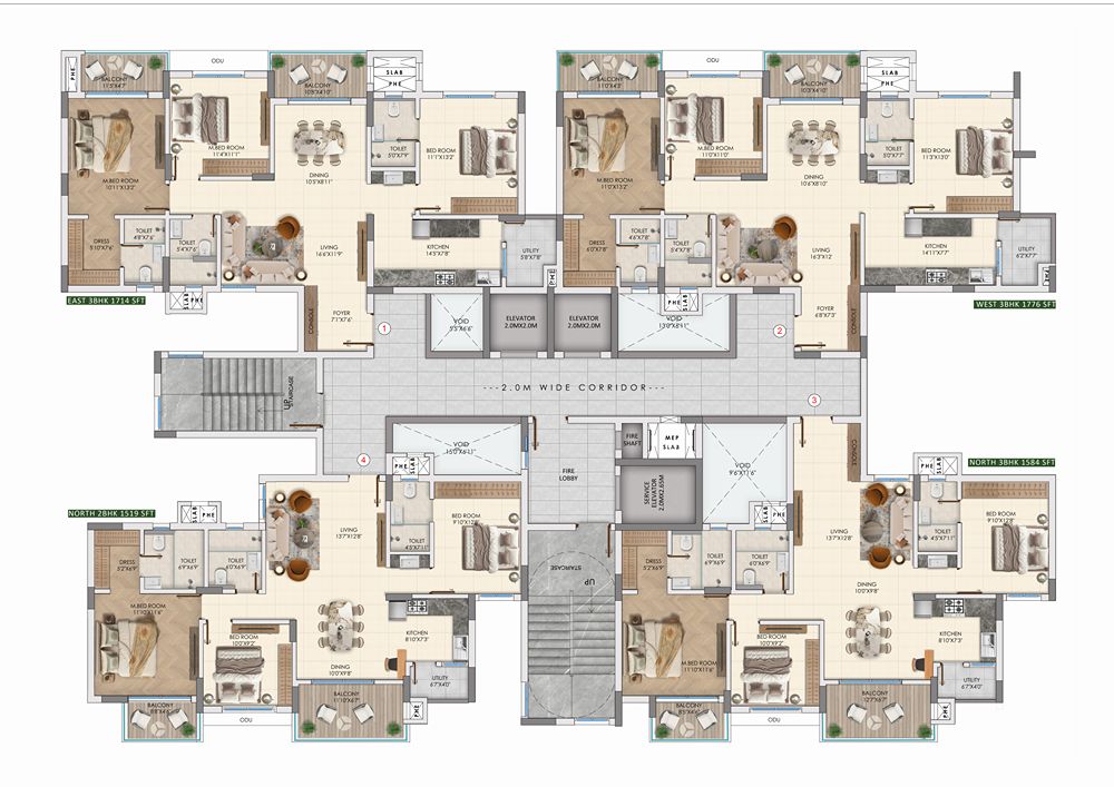 Typical Floor Plan