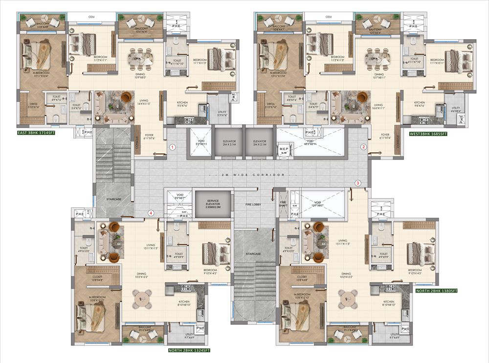 Typical Floor Plan